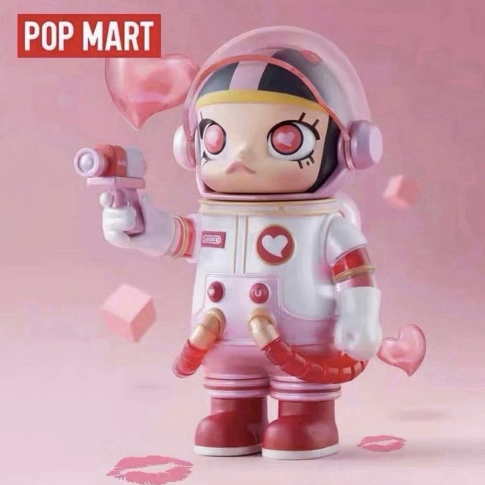 POP MART AUTHENTIC MEGA SPACE MOLLY 100% Series 2-B Figure - HEARTBEAT